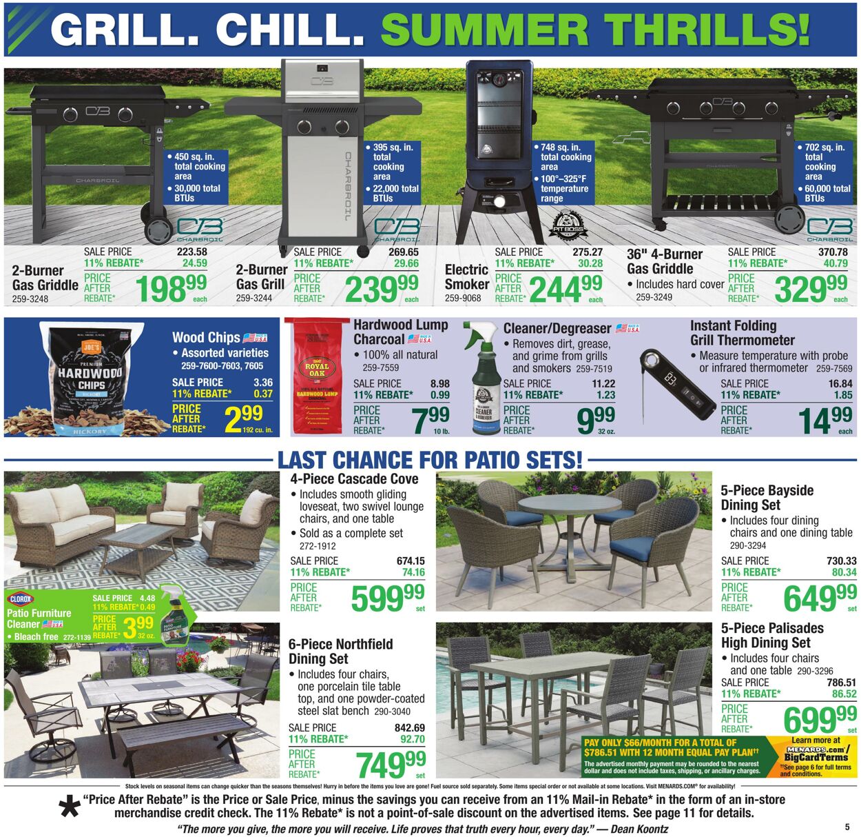 Catalogue Menards from 07/16/2025