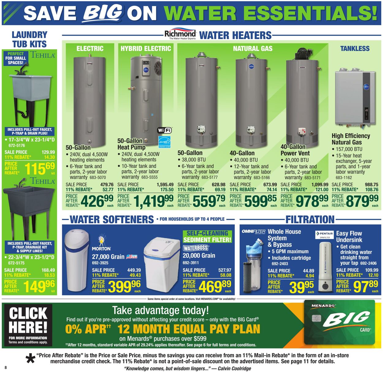 Catalogue Menards from 07/16/2025
