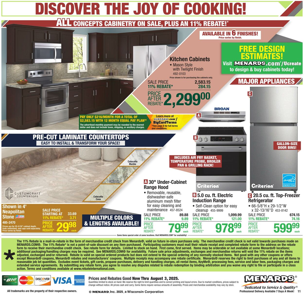 Catalogue Menards from 07/23/2025
