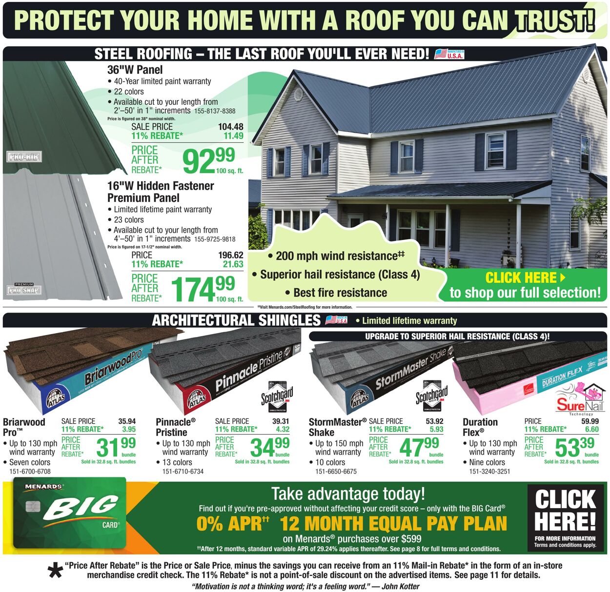Catalogue Menards from 07/30/2025