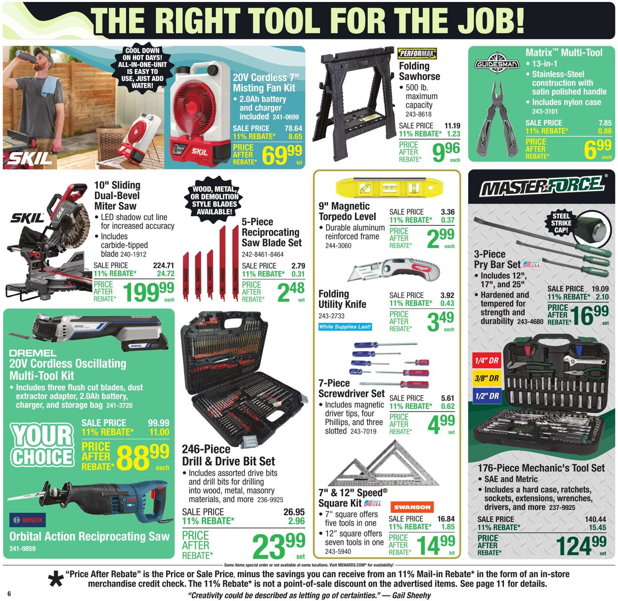 Catalogue Menards from 07/30/2025