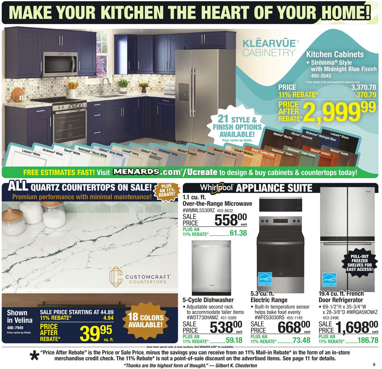 Catalogue Menards from 07/30/2025