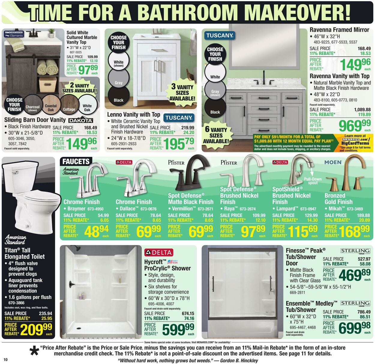 Catalogue Menards from 07/30/2025