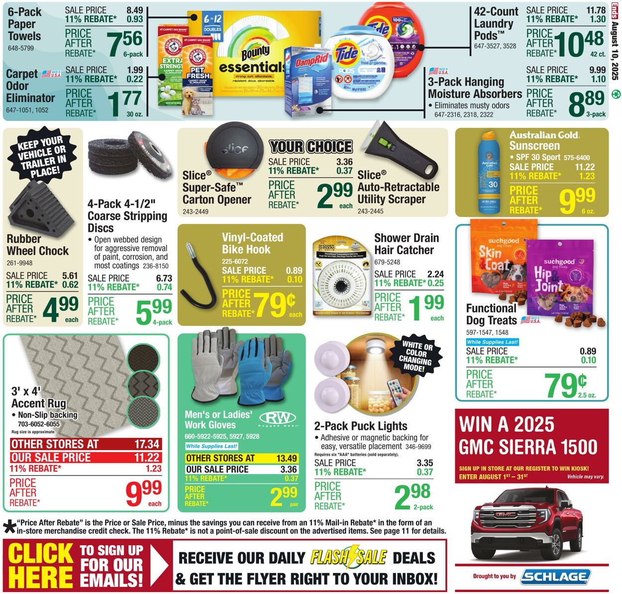 Catalogue Menards from 07/30/2025