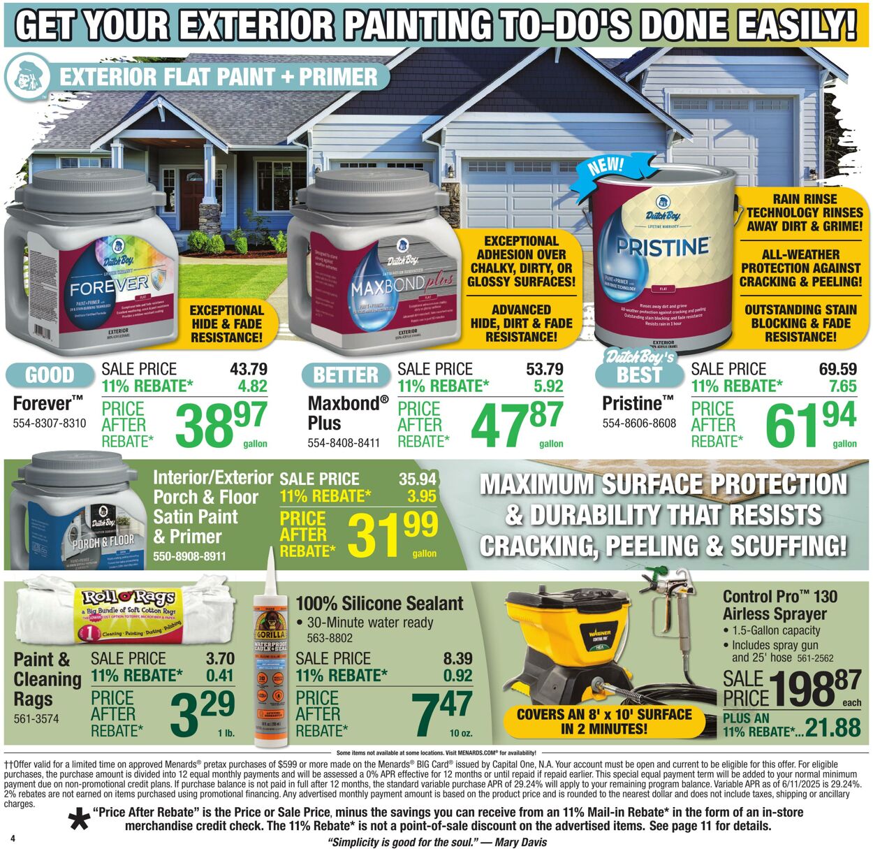 Catalogue Menards from 08/06/2025
