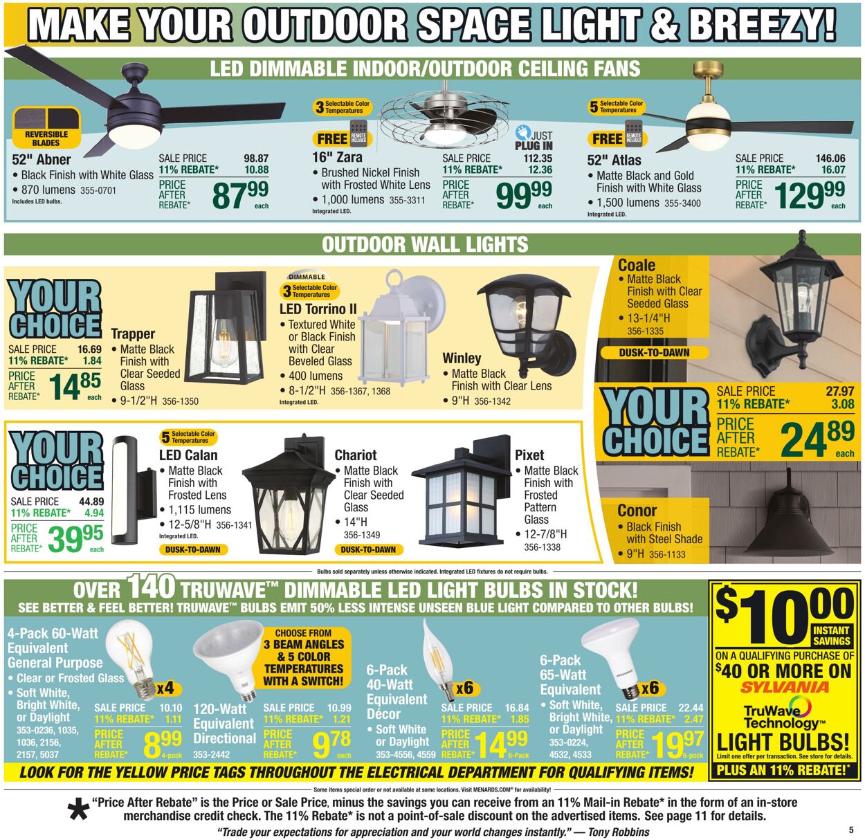 Catalogue Menards from 08/06/2025