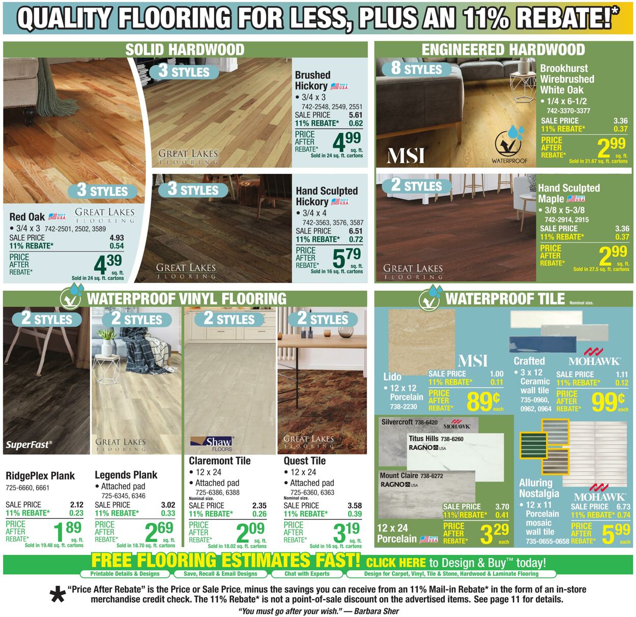 Catalogue Menards from 08/06/2025