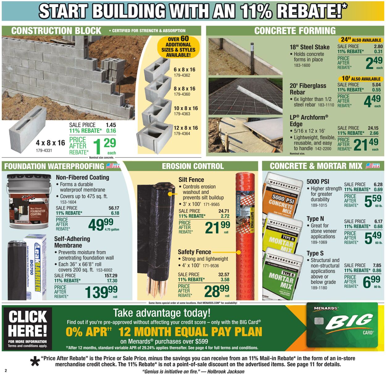 Catalogue Menards from 08/06/2025