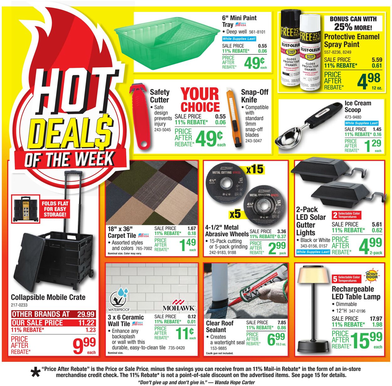 Catalogue Menards from 08/13/2025