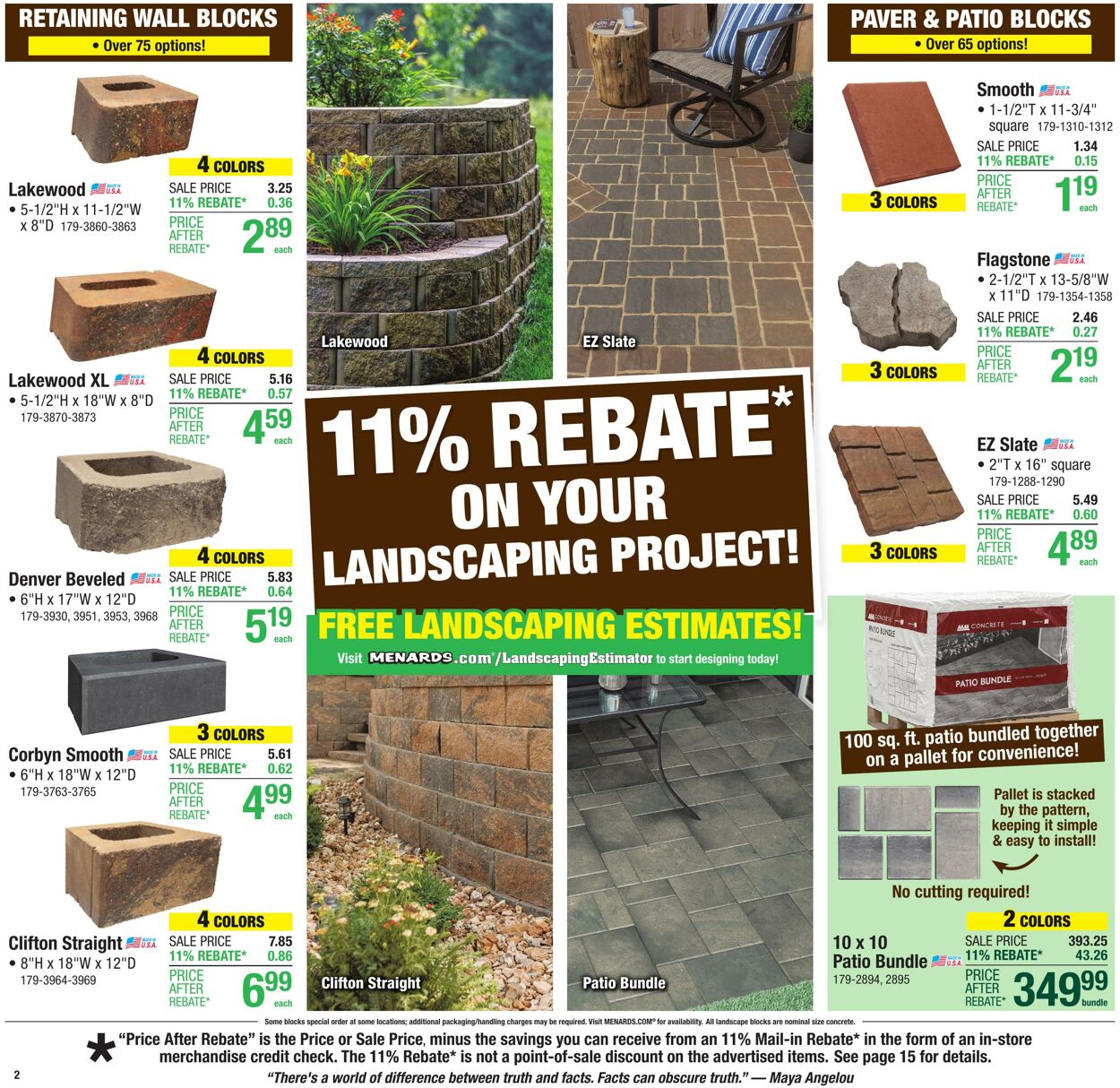 Catalogue Menards from 08/13/2025