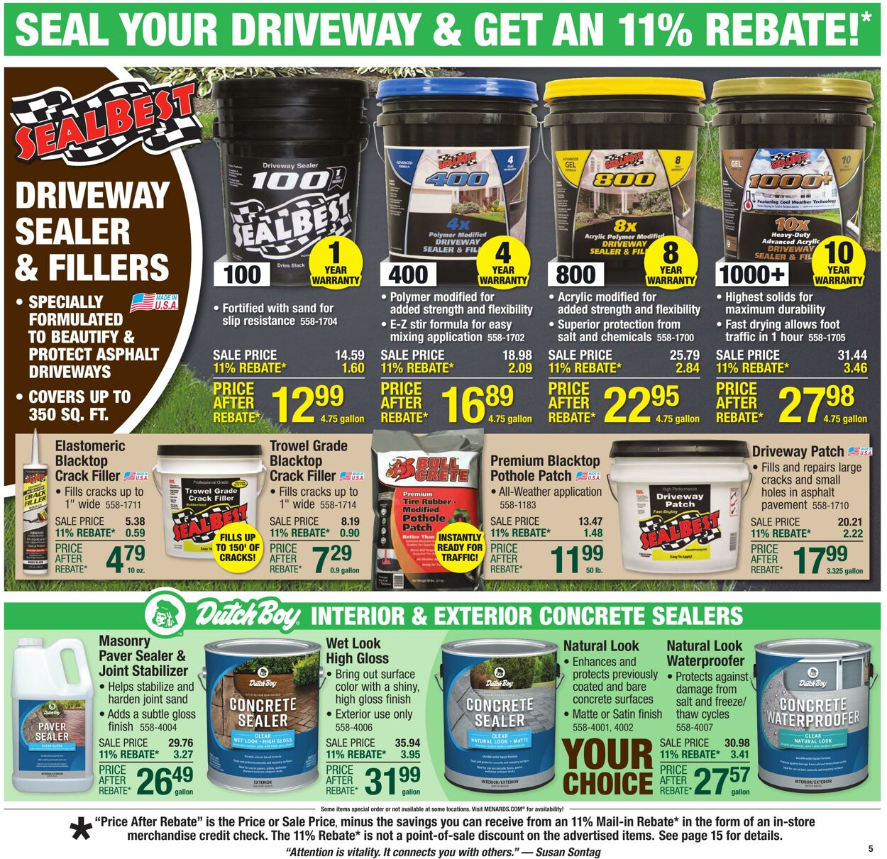 Catalogue Menards from 08/13/2025