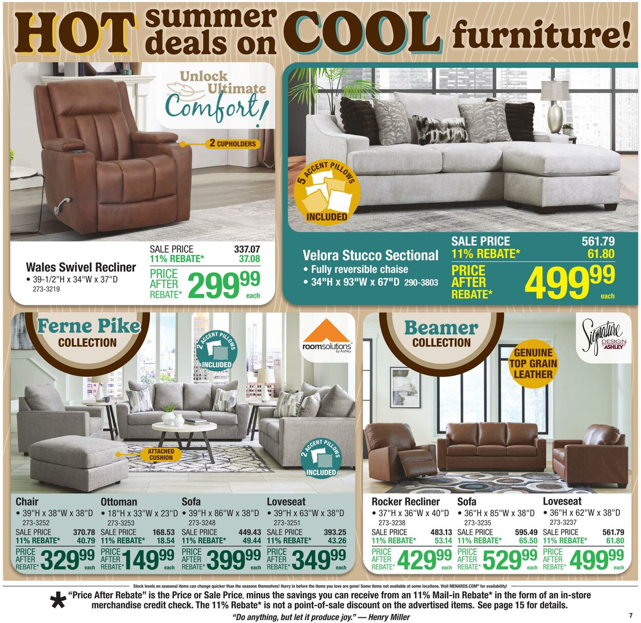 Catalogue Menards from 08/13/2025