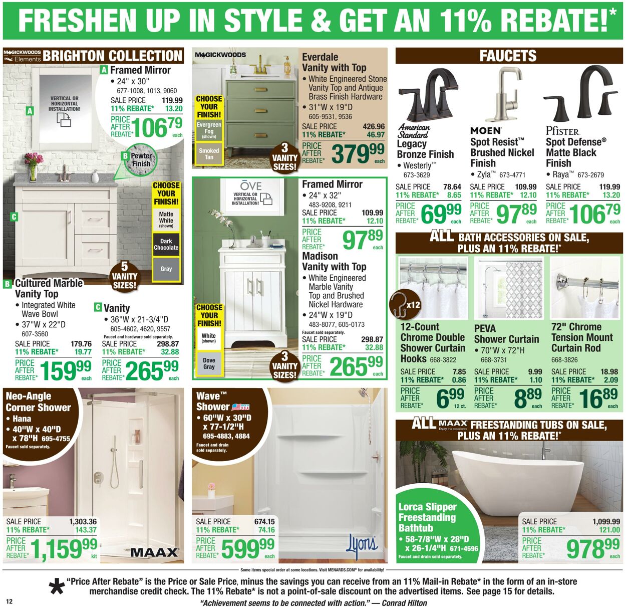 Catalogue Menards from 08/13/2025