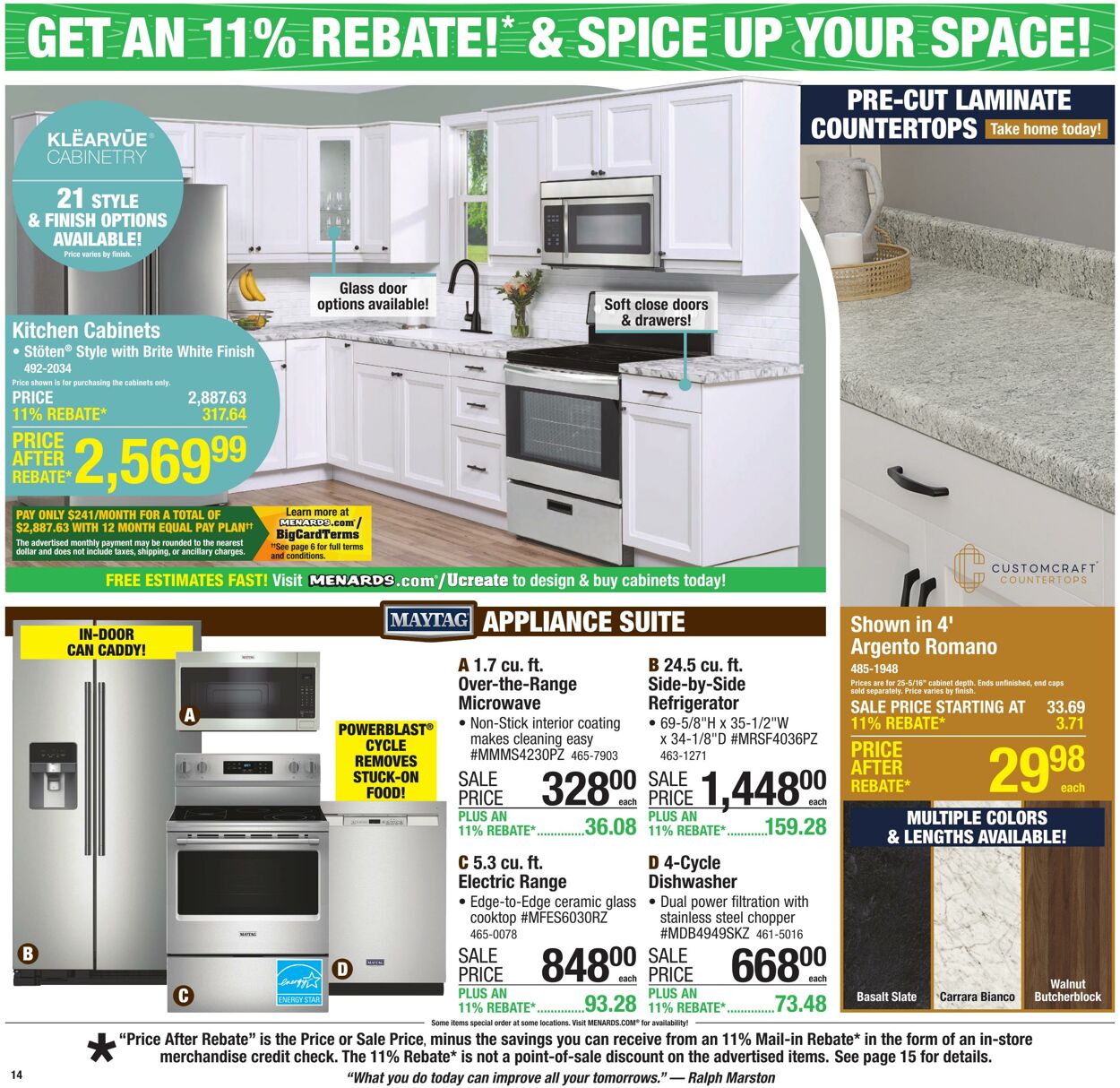 Catalogue Menards from 08/13/2025