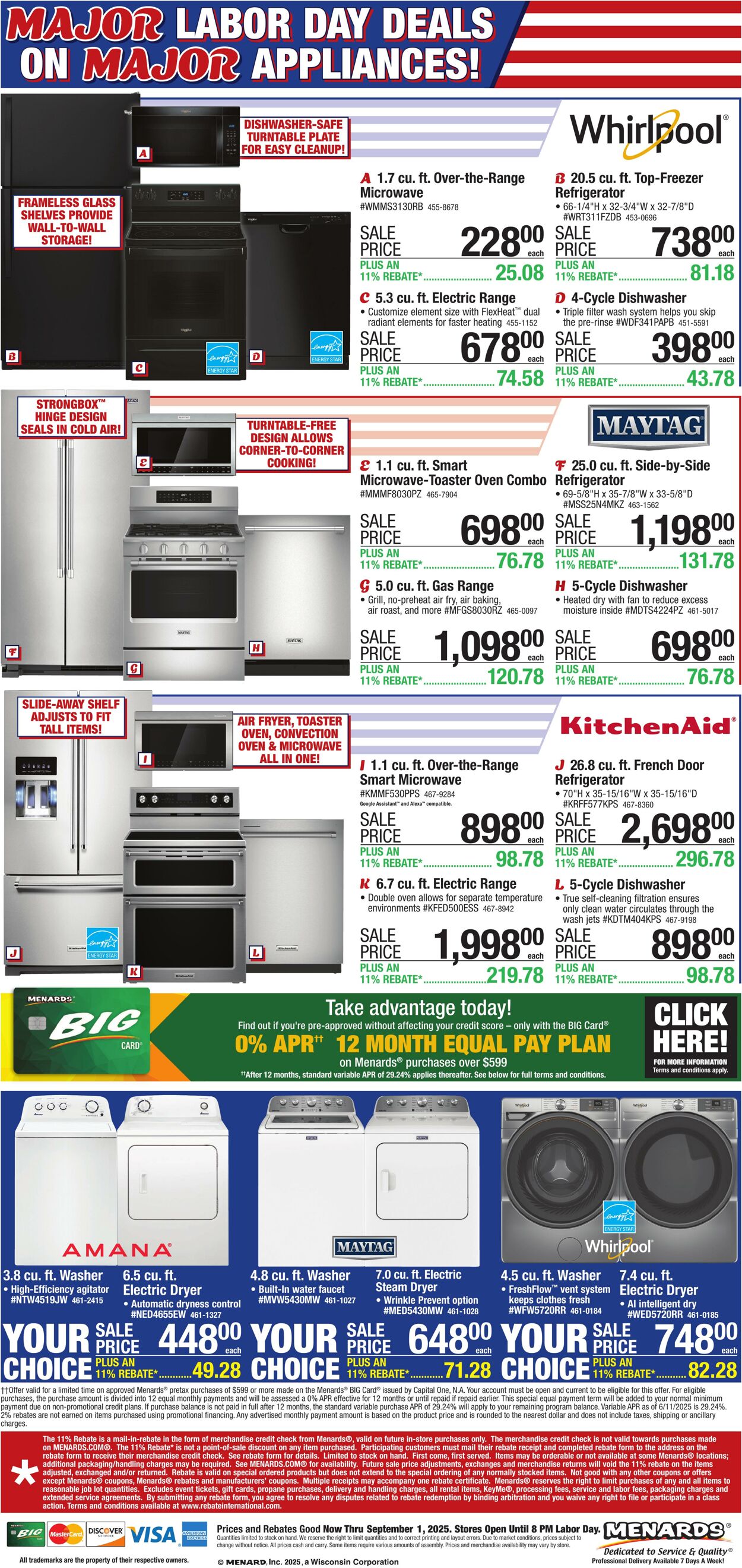Catalogue Menards from 08/20/2025