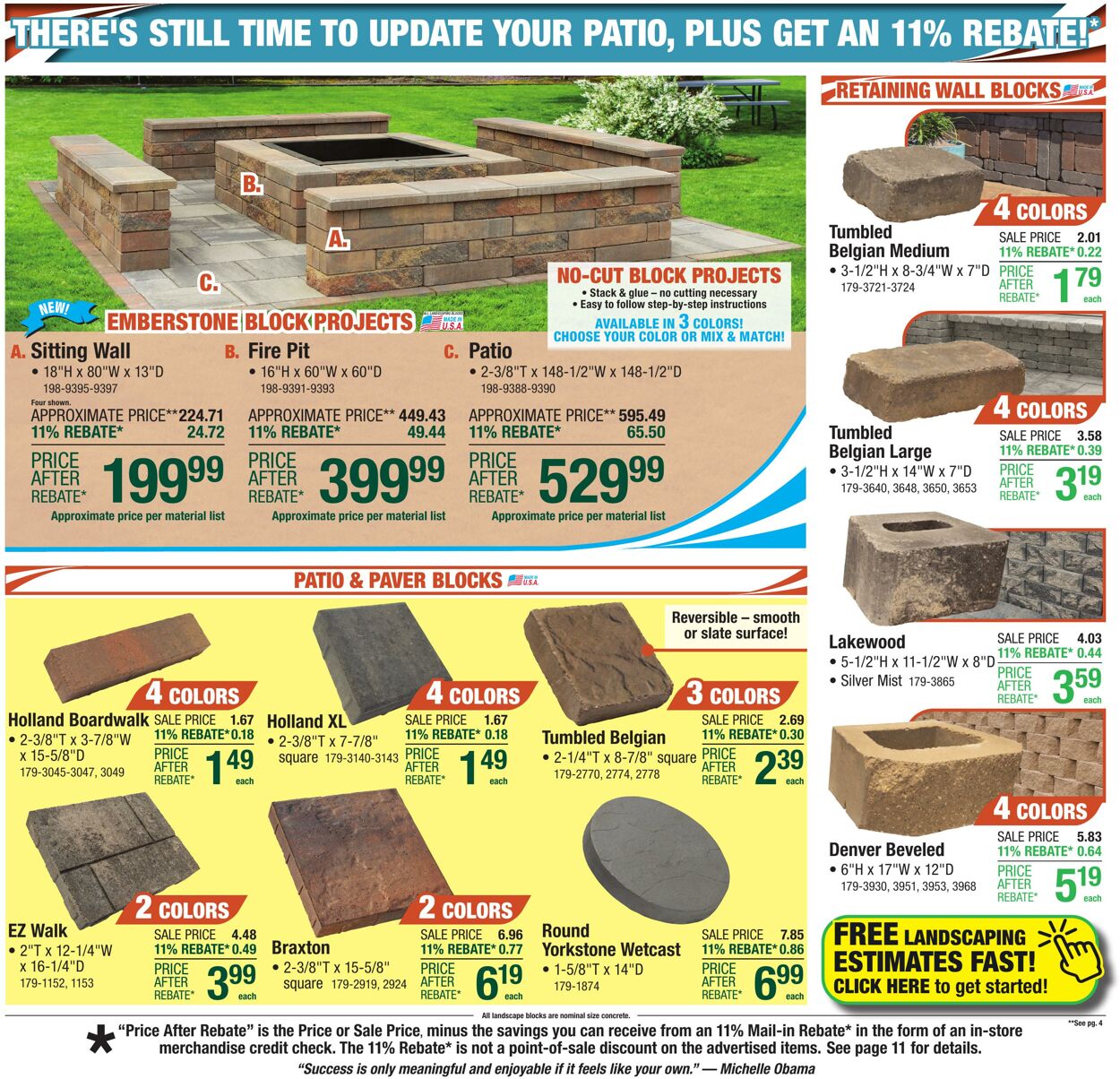 Catalogue Menards from 08/20/2025