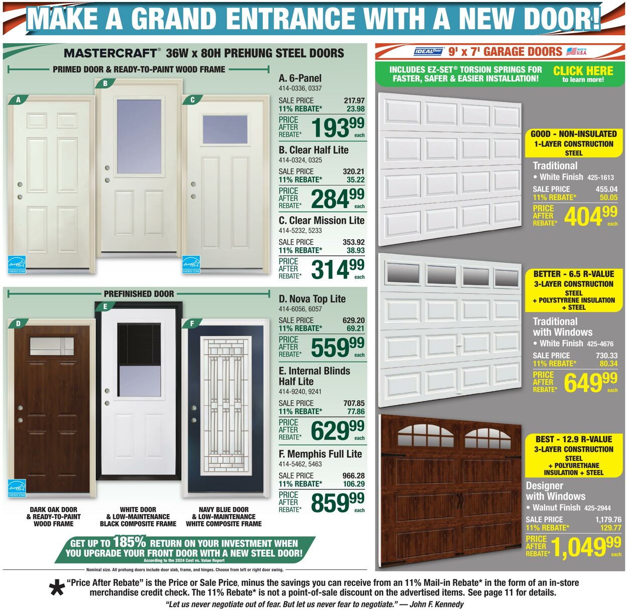 Catalogue Menards from 08/20/2025