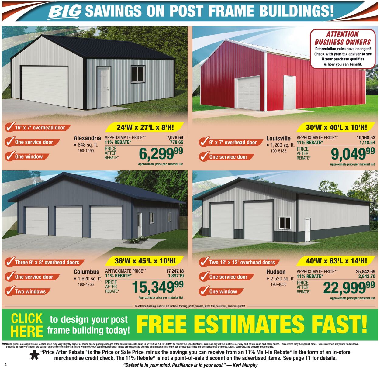 Catalogue Menards from 08/20/2025
