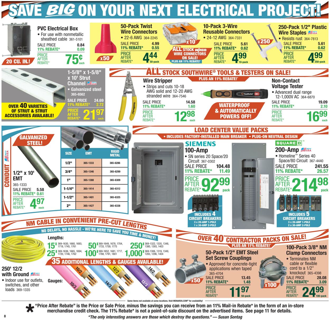 Catalogue Menards from 08/20/2025