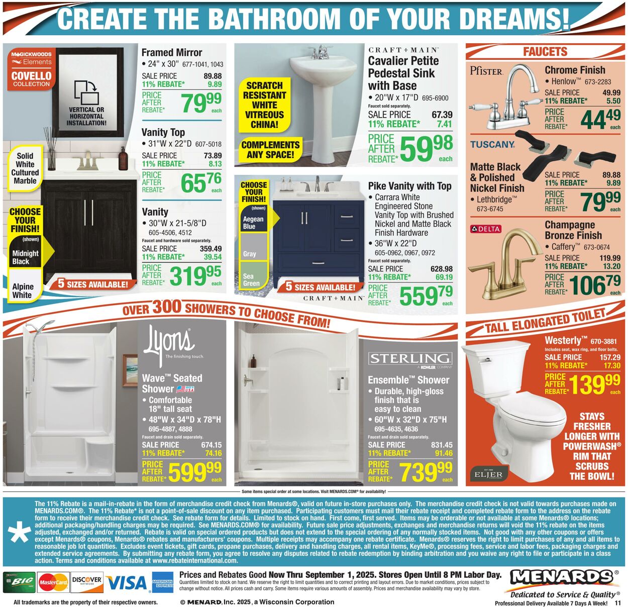 Catalogue Menards from 08/20/2025