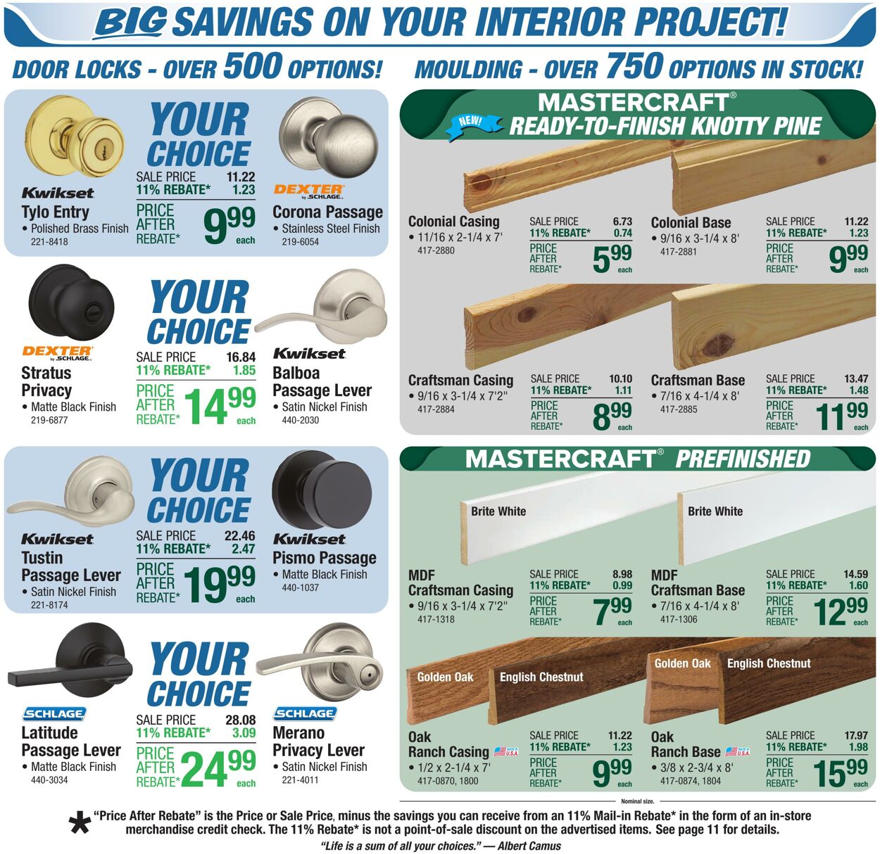 Catalogue Menards from 08/27/2025
