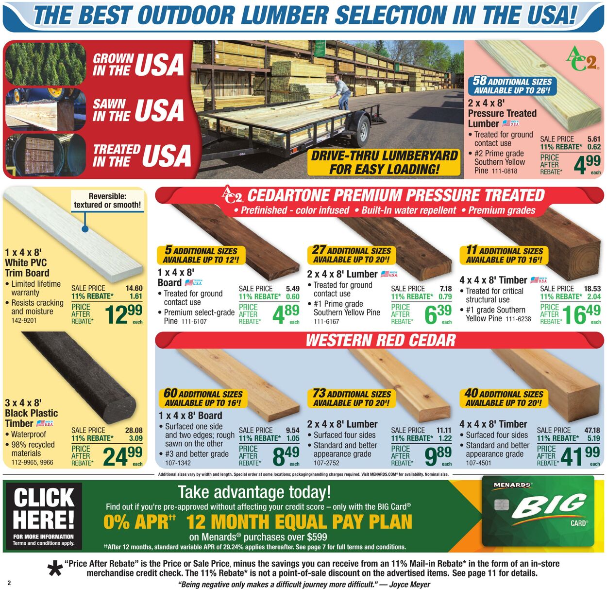 Catalogue Menards from 08/27/2025