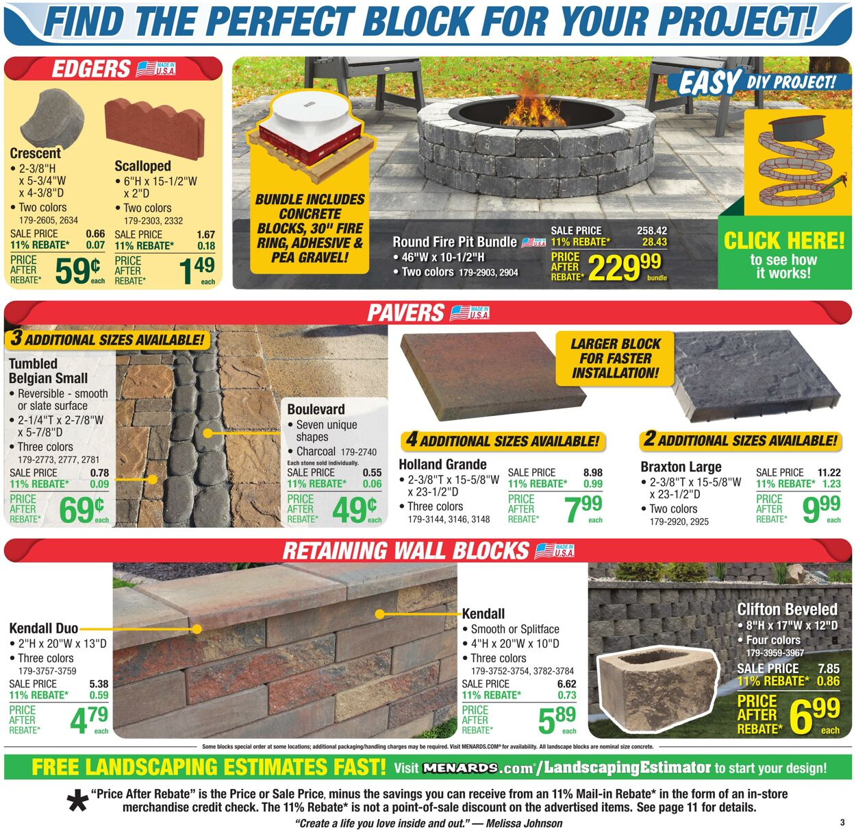 Catalogue Menards from 08/27/2025