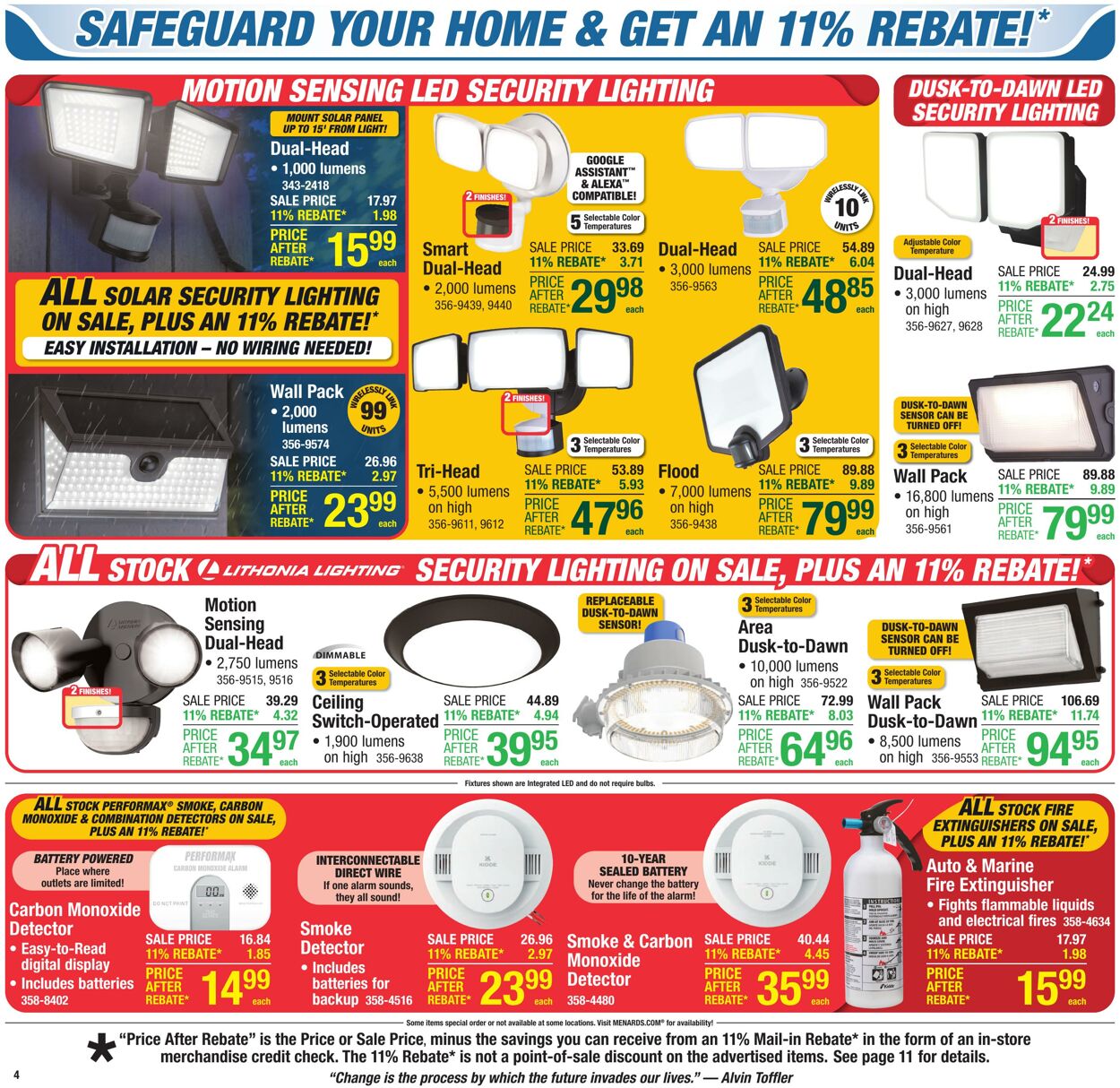 Catalogue Menards from 08/27/2025
