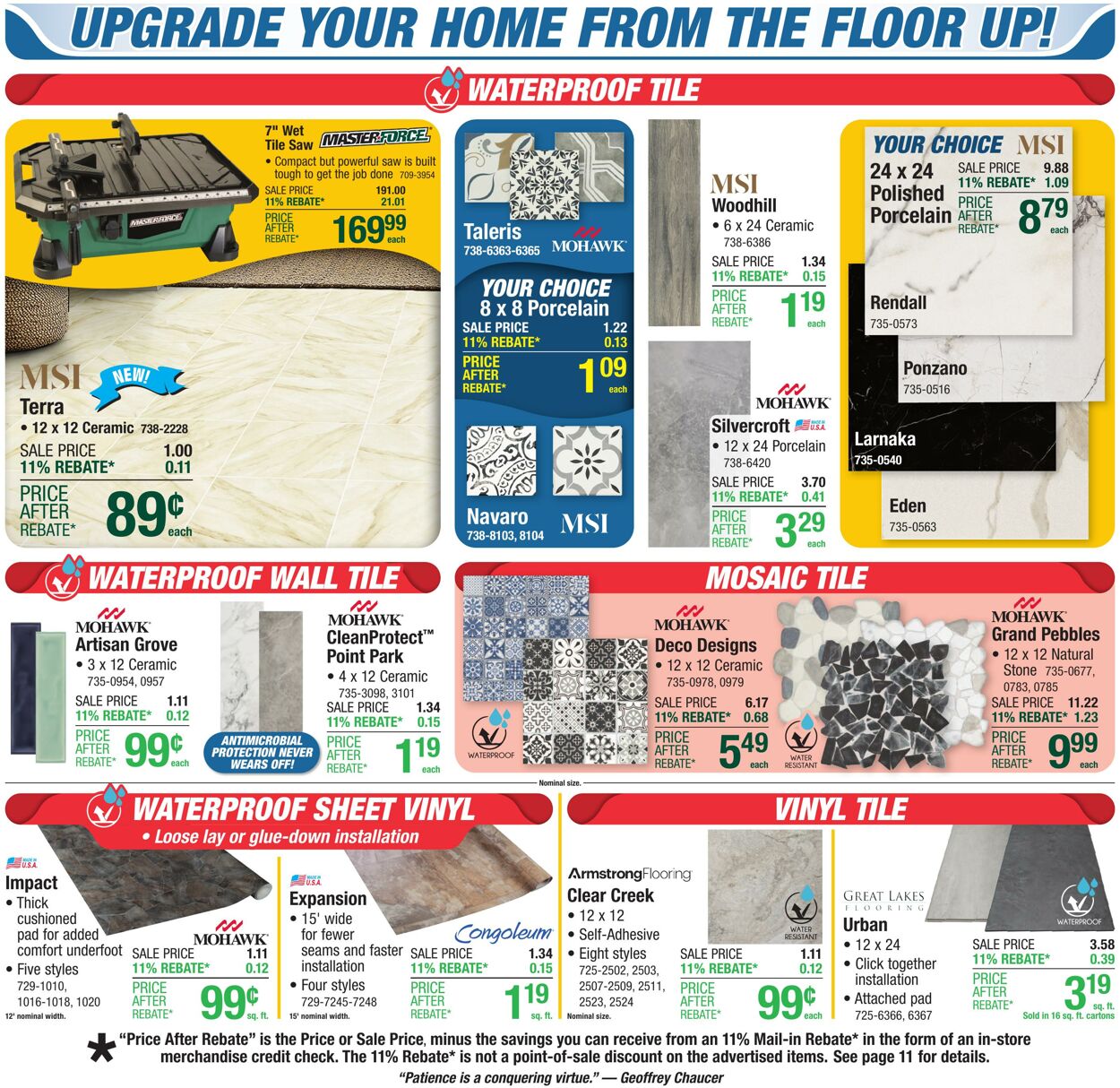 Catalogue Menards from 08/27/2025