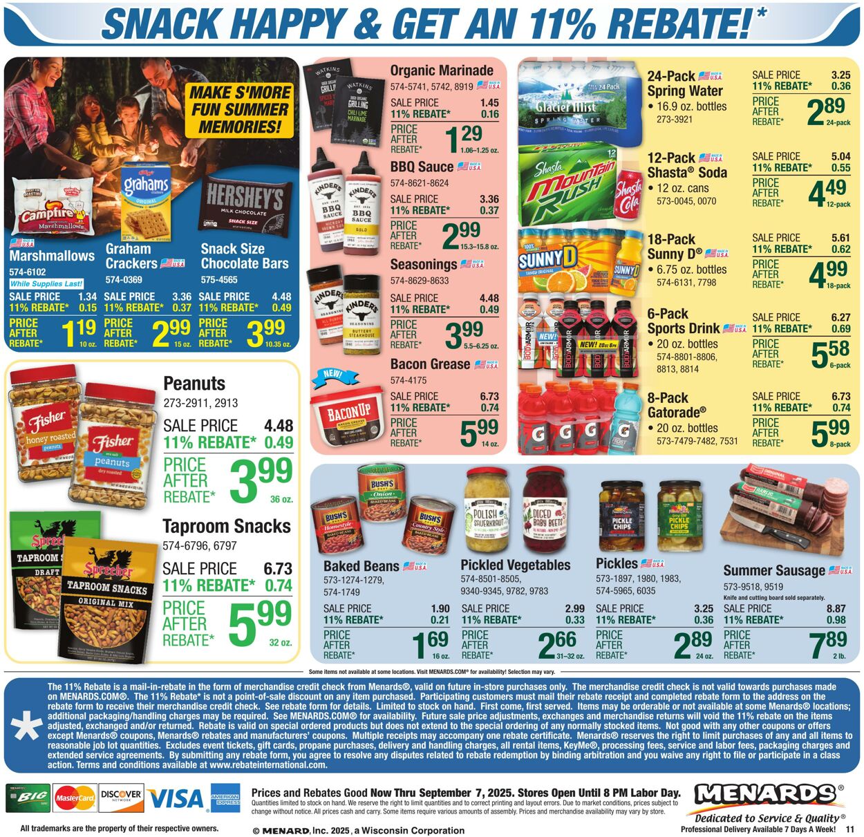 Catalogue Menards from 08/27/2025