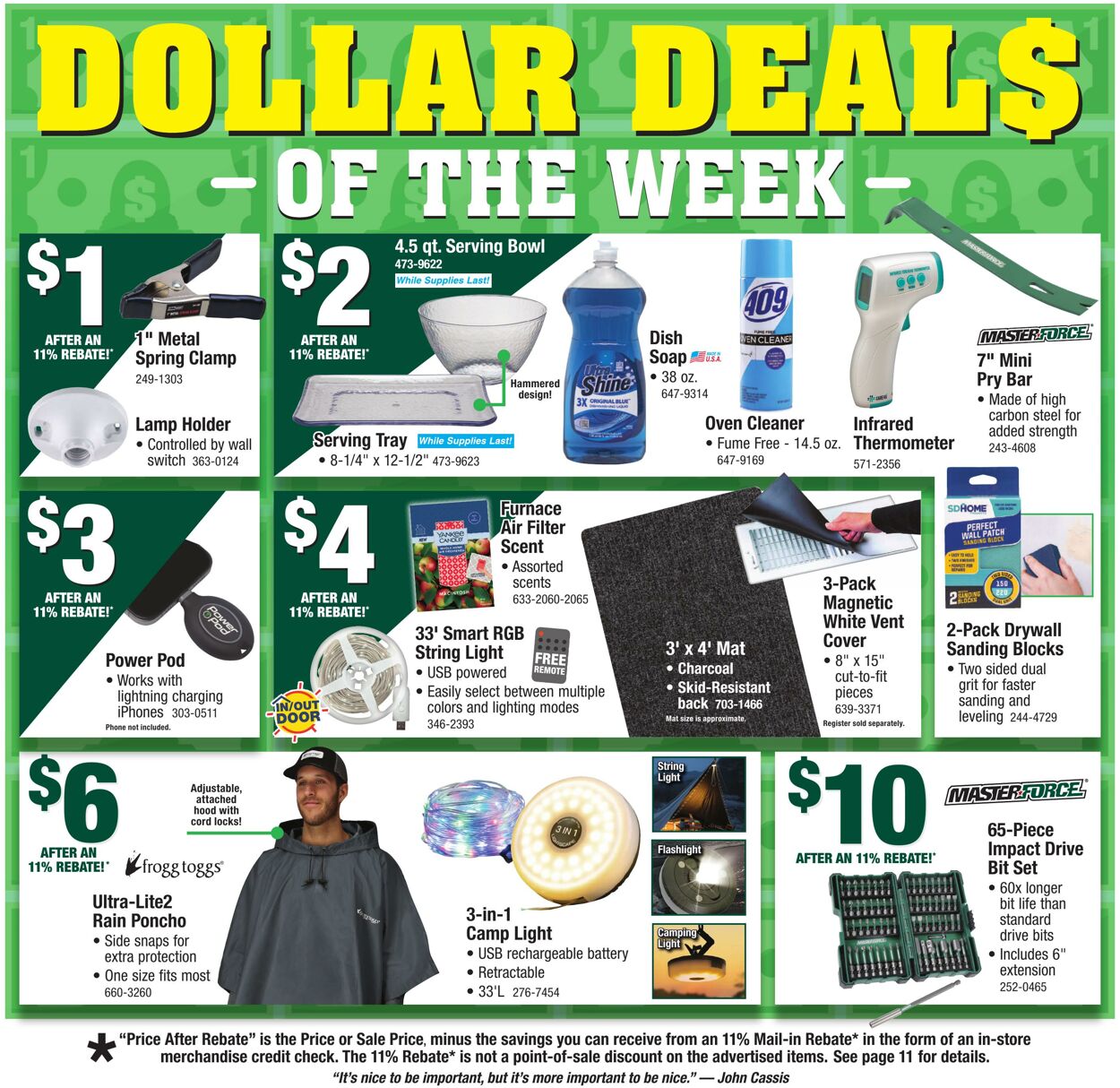 Catalogue Menards from 09/03/2025