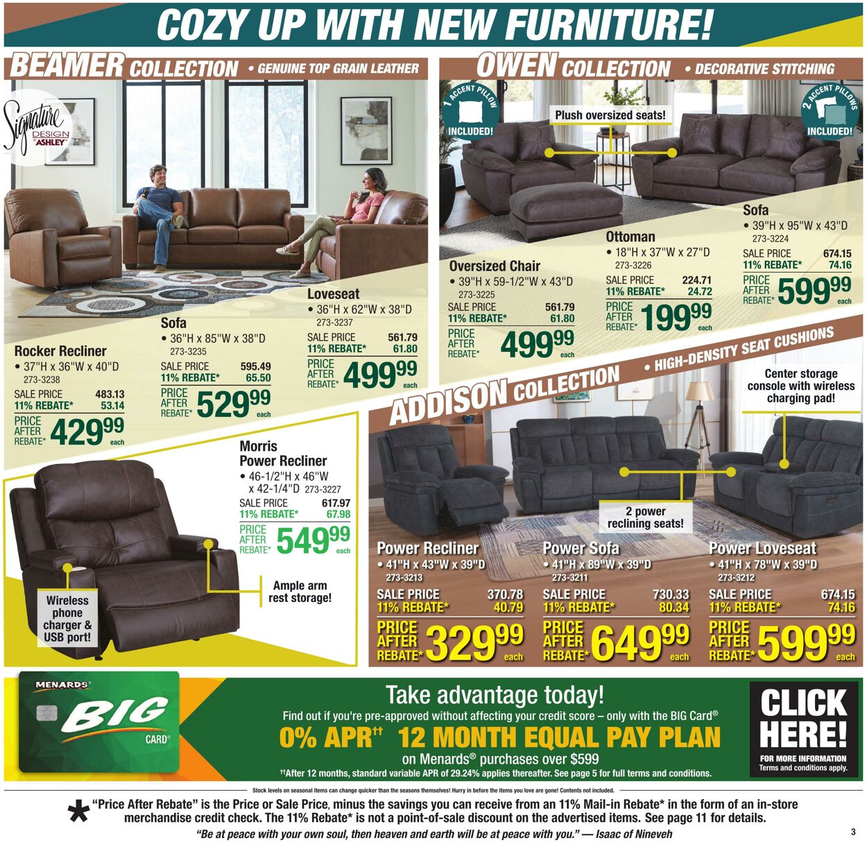 Catalogue Menards from 09/03/2025
