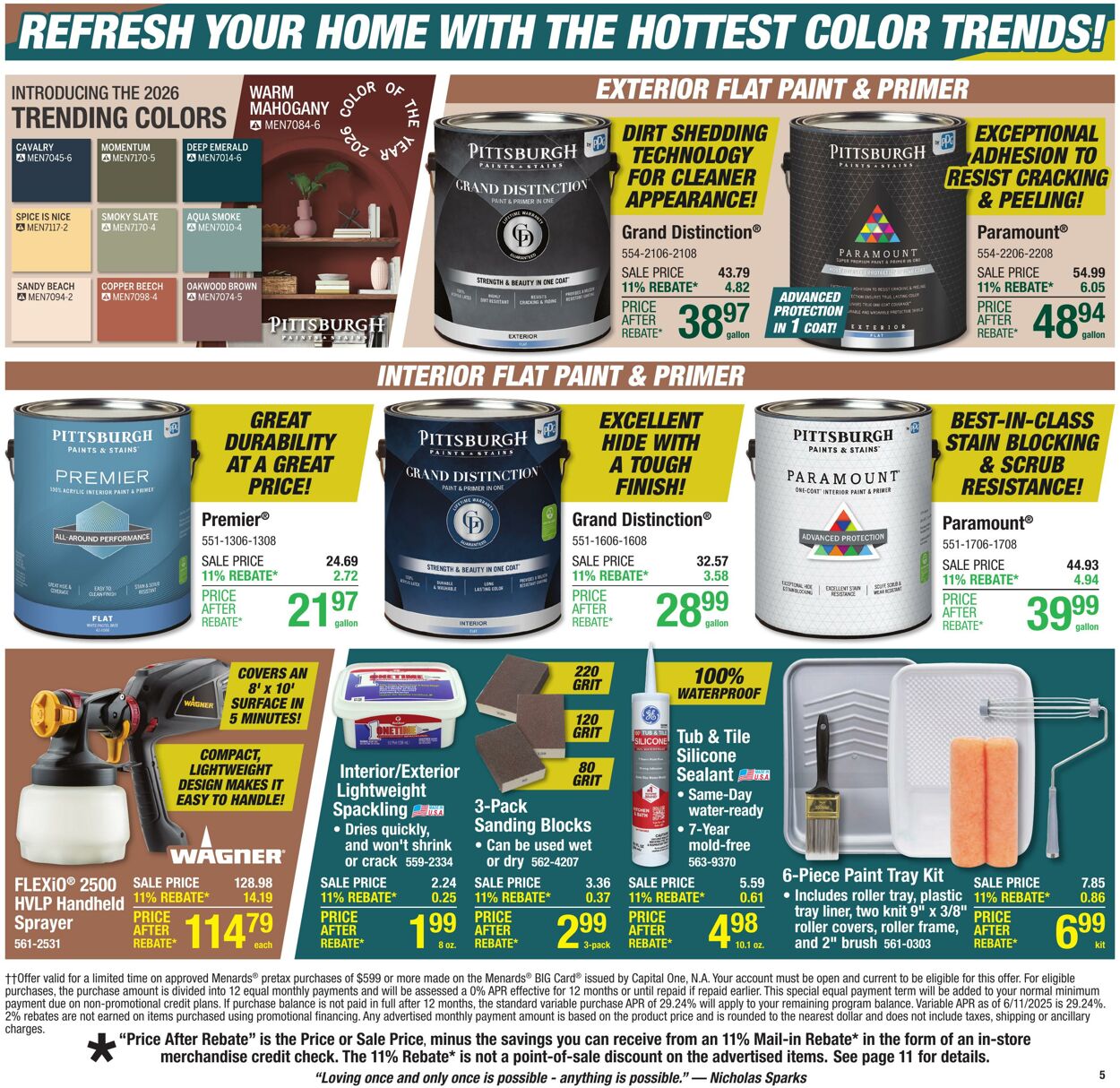 Catalogue Menards from 09/03/2025