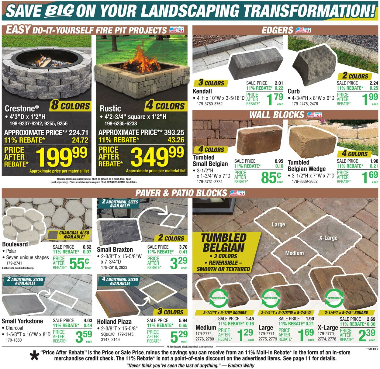 Catalogue Menards from 09/03/2025