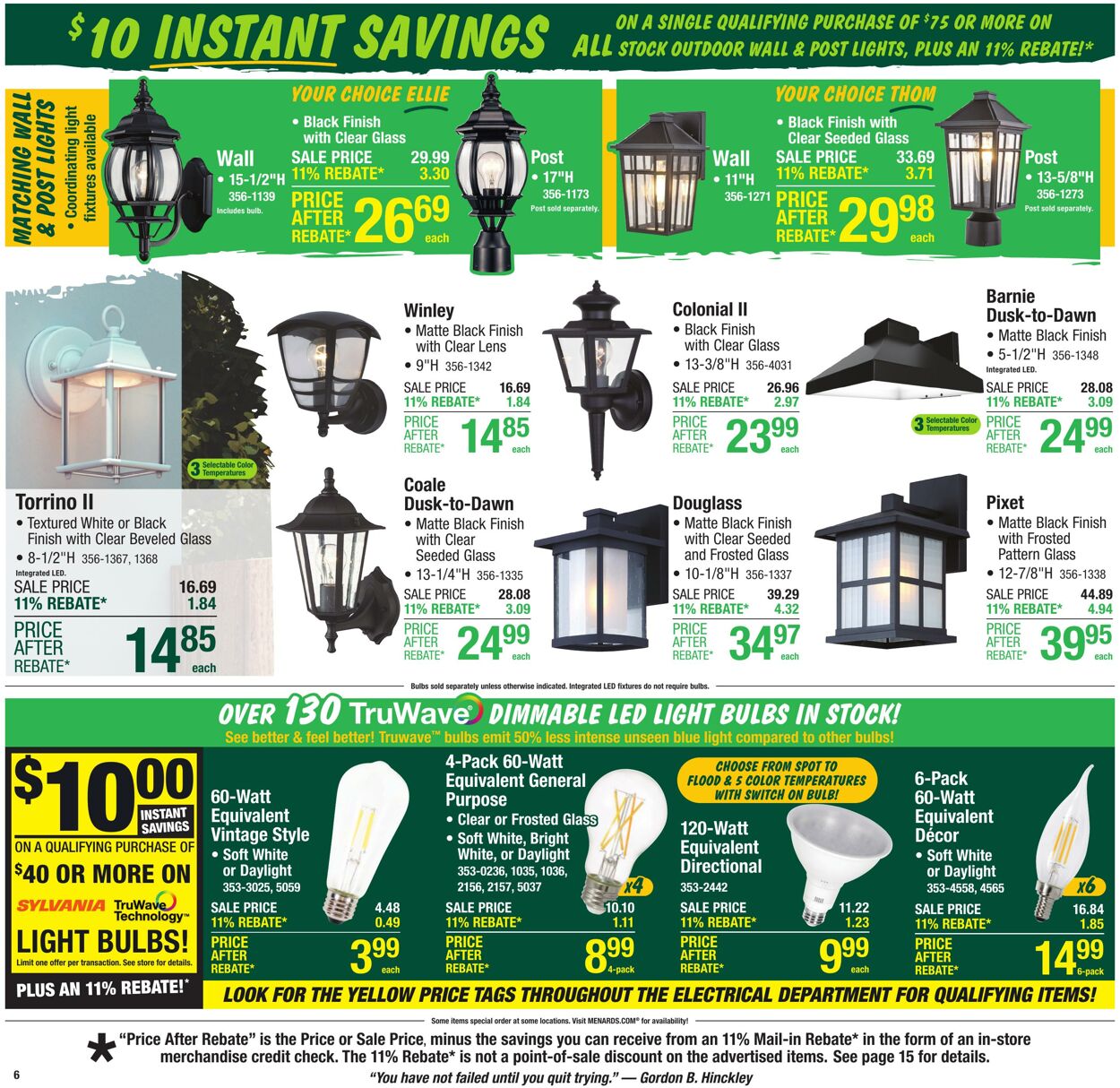 Catalogue Menards from 09/10/2025