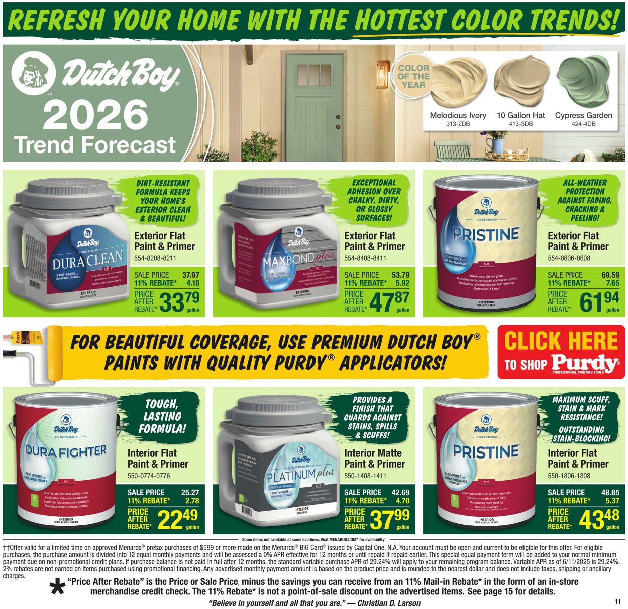 Catalogue Menards from 09/10/2025