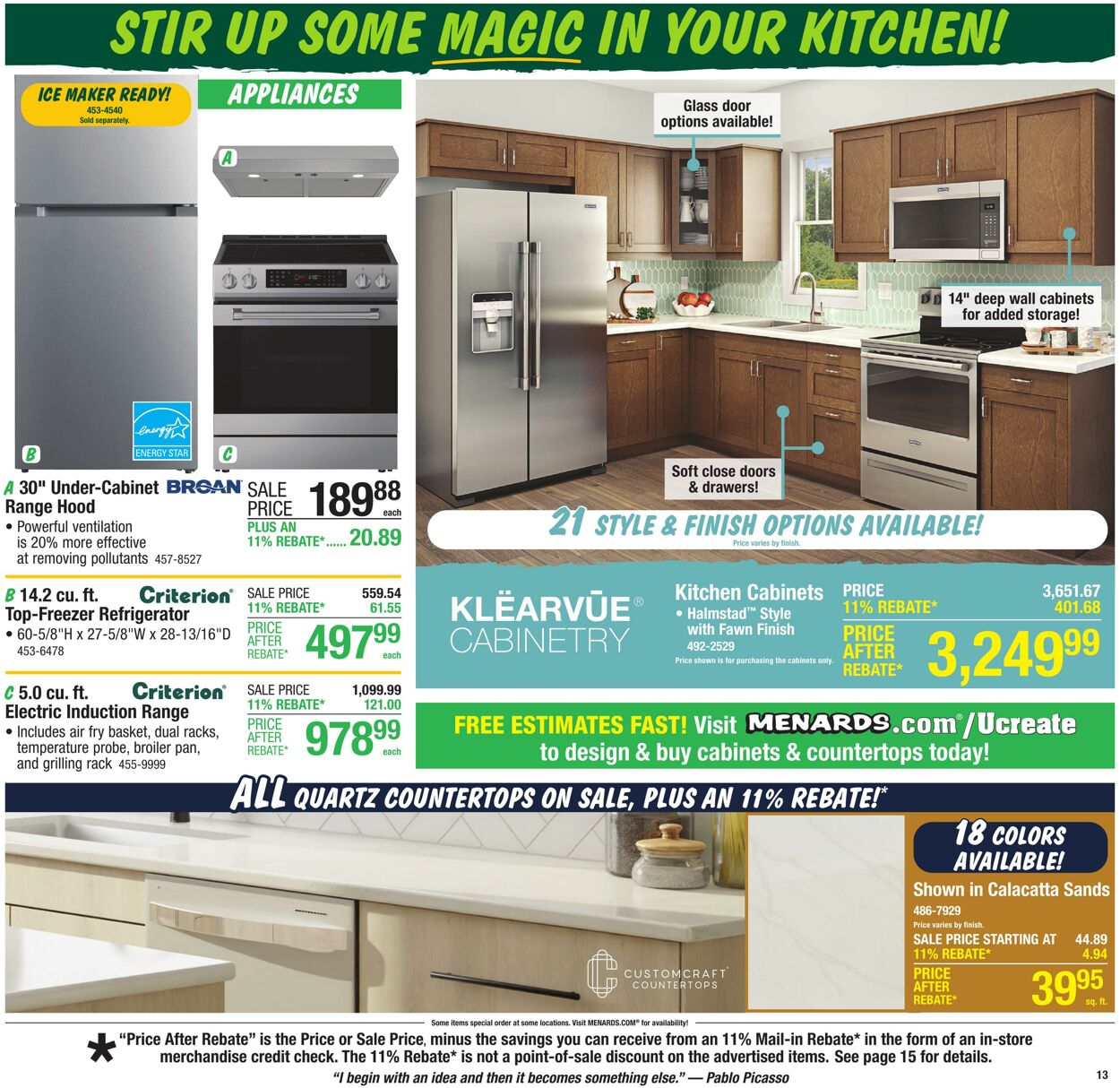 Catalogue Menards from 09/10/2025
