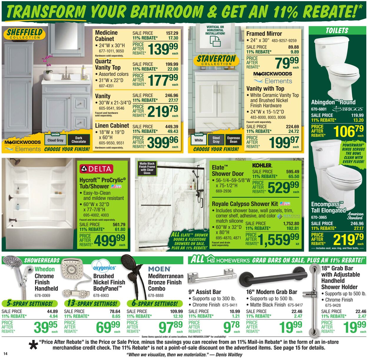 Catalogue Menards from 09/10/2025