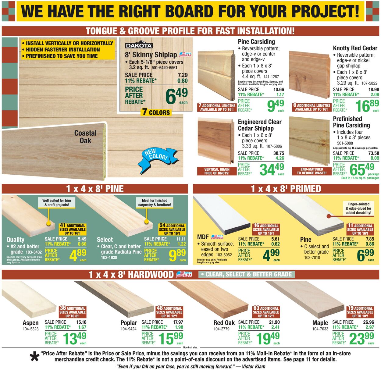 Catalogue Menards from 09/17/2025