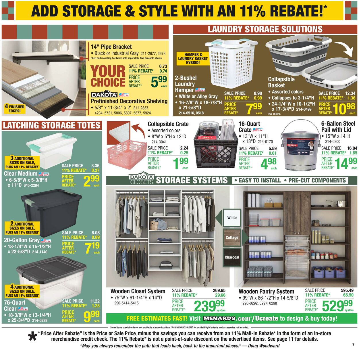 Catalogue Menards from 09/17/2025