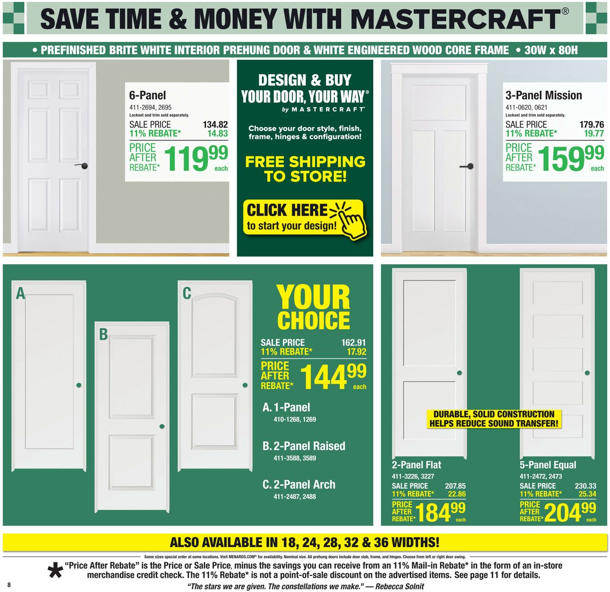Catalogue Menards from 09/17/2025