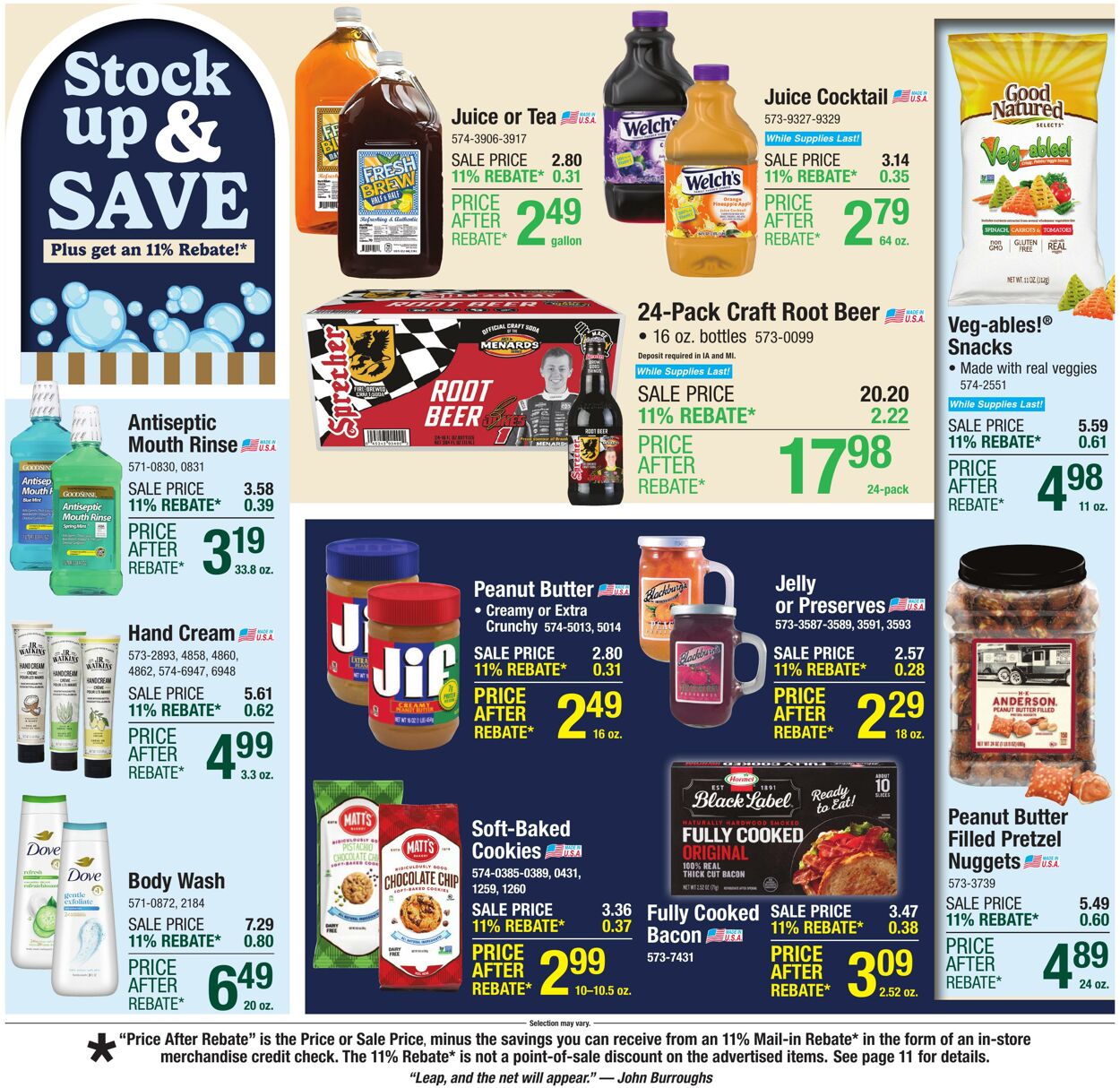 Catalogue Menards from 09/17/2025
