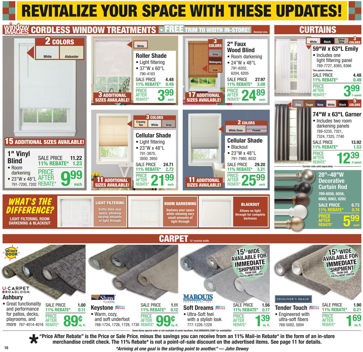 Catalogue Menards from 09/17/2025