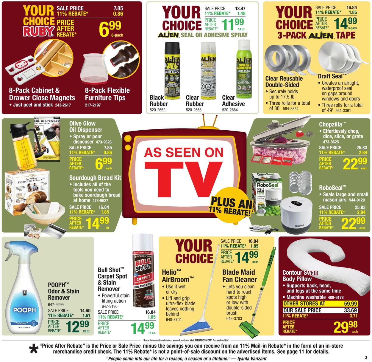 Catalogue Menards from 09/24/2025