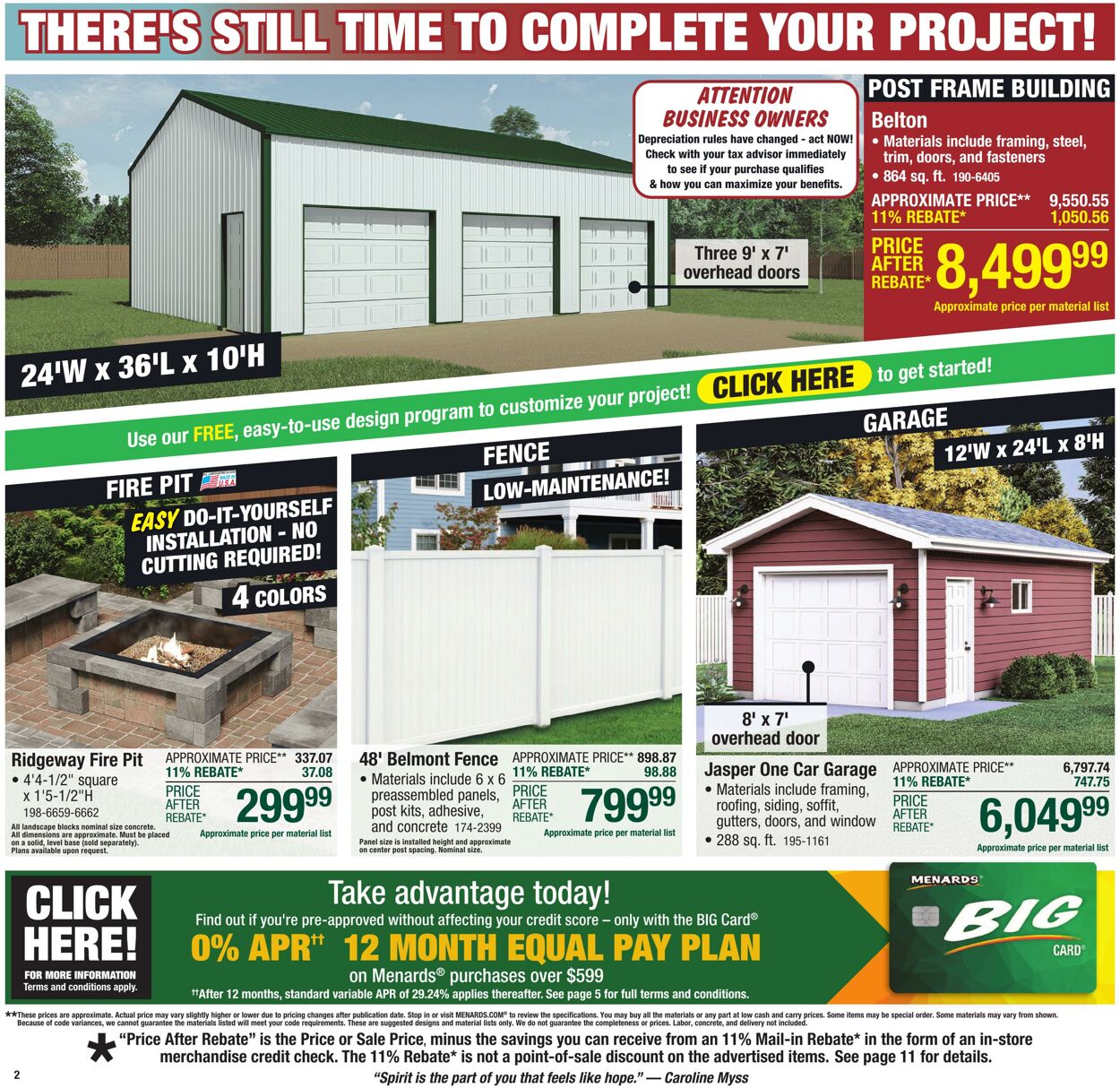 Catalogue Menards from 10/01/2025