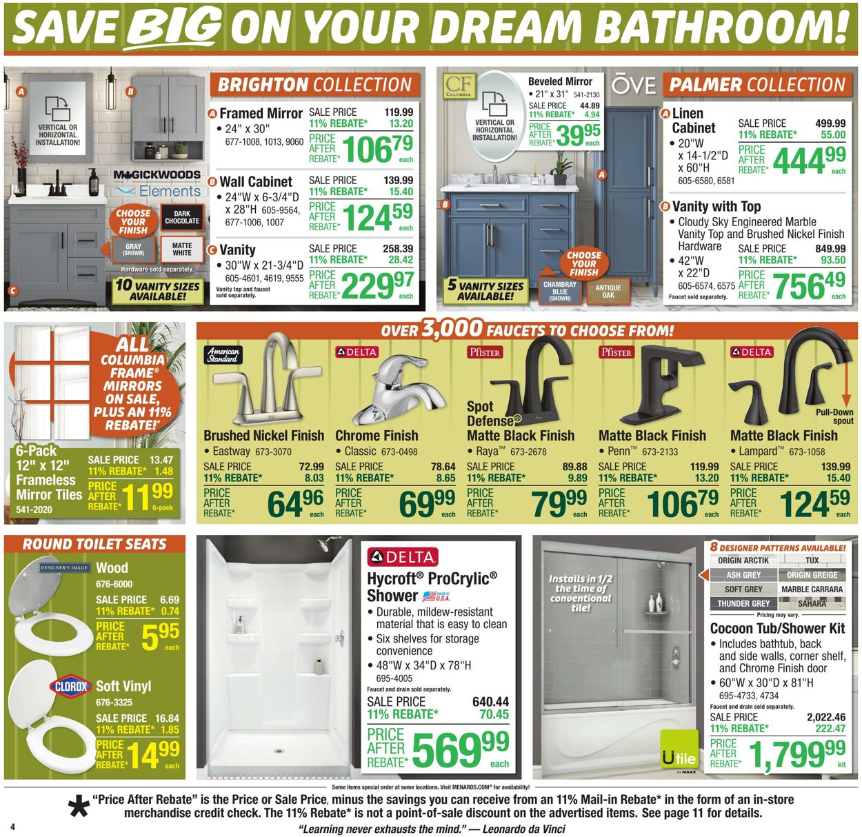 Catalogue Menards from 10/08/2025