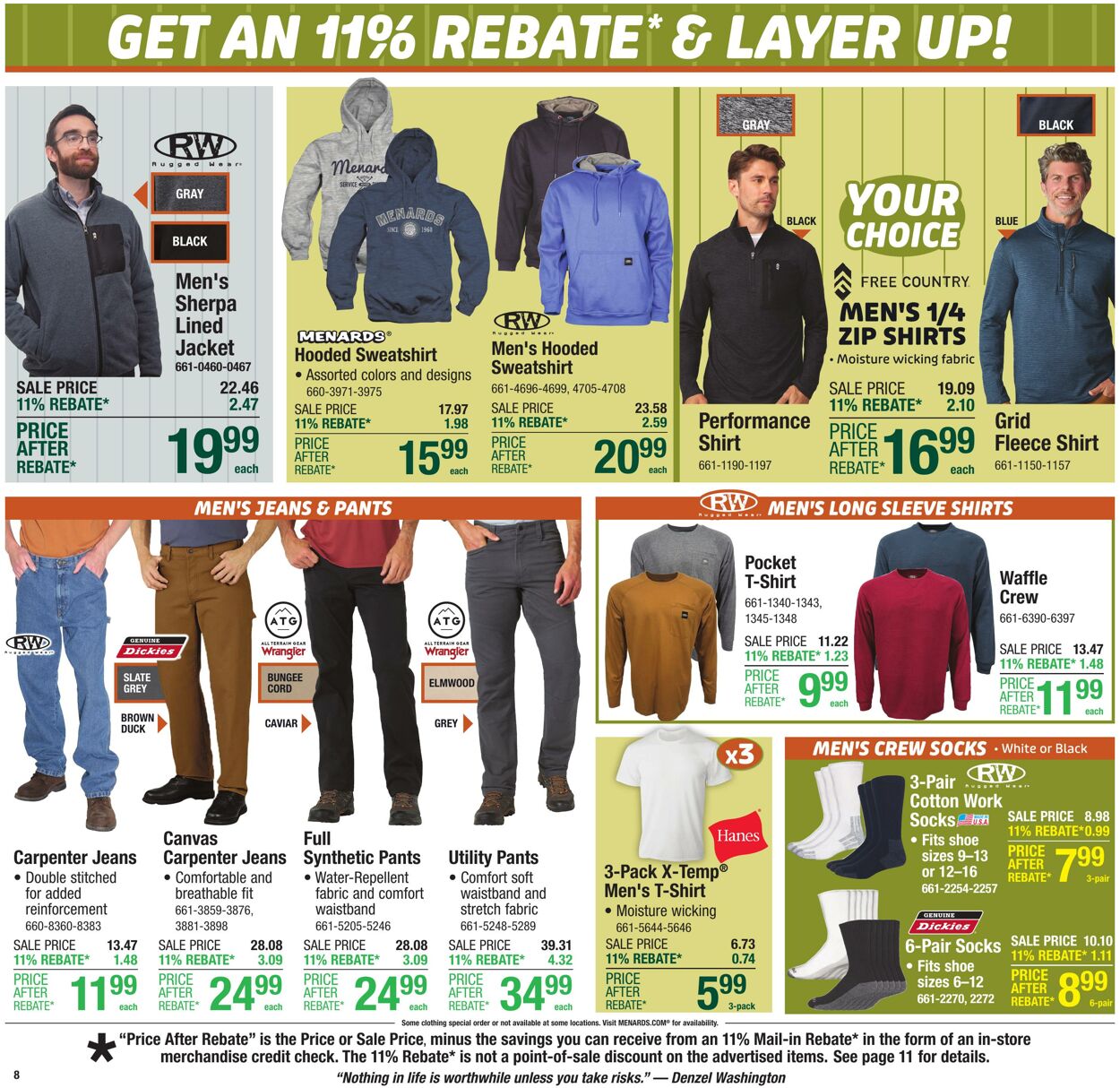 Catalogue Menards from 10/08/2025