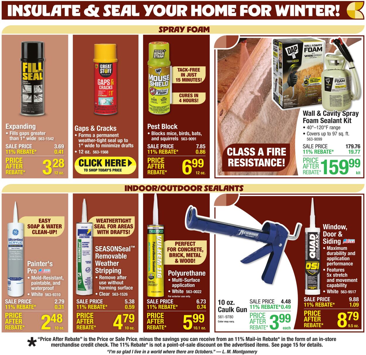 Catalogue Menards from 10/15/2025