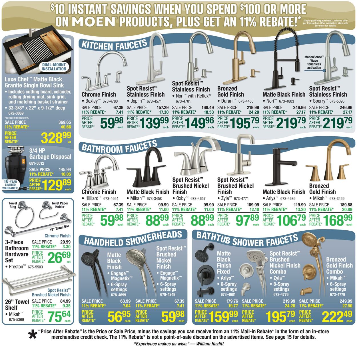 Catalogue Menards from 10/15/2025