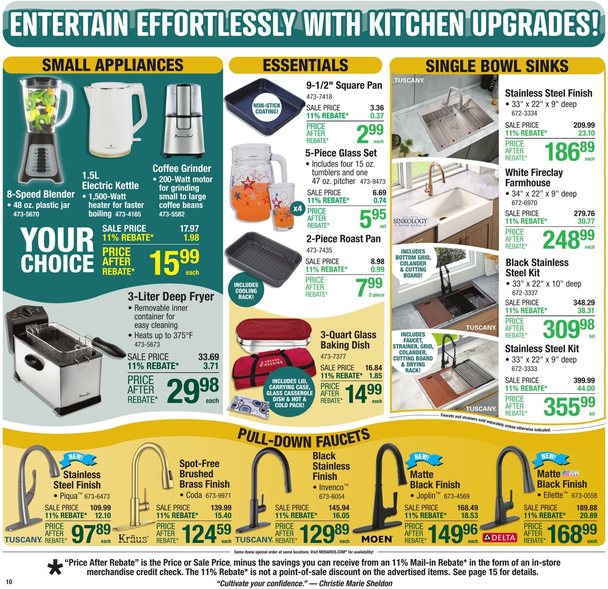 Catalogue Menards from 10/15/2025